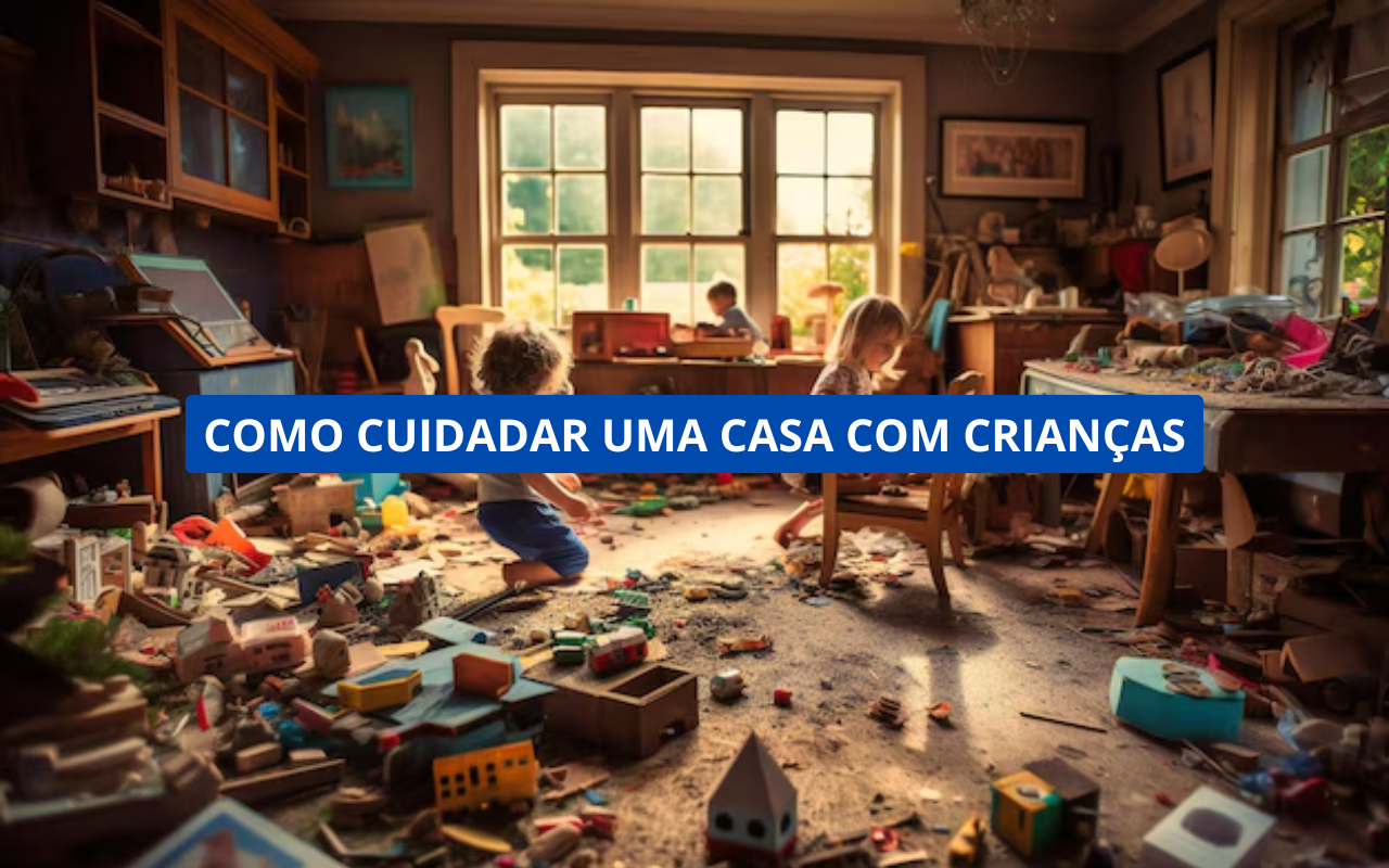 Como Ter Uma Casa Organizada com Crianças